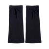 Ribbon Ribbed Boucle Leg Warmers_Black