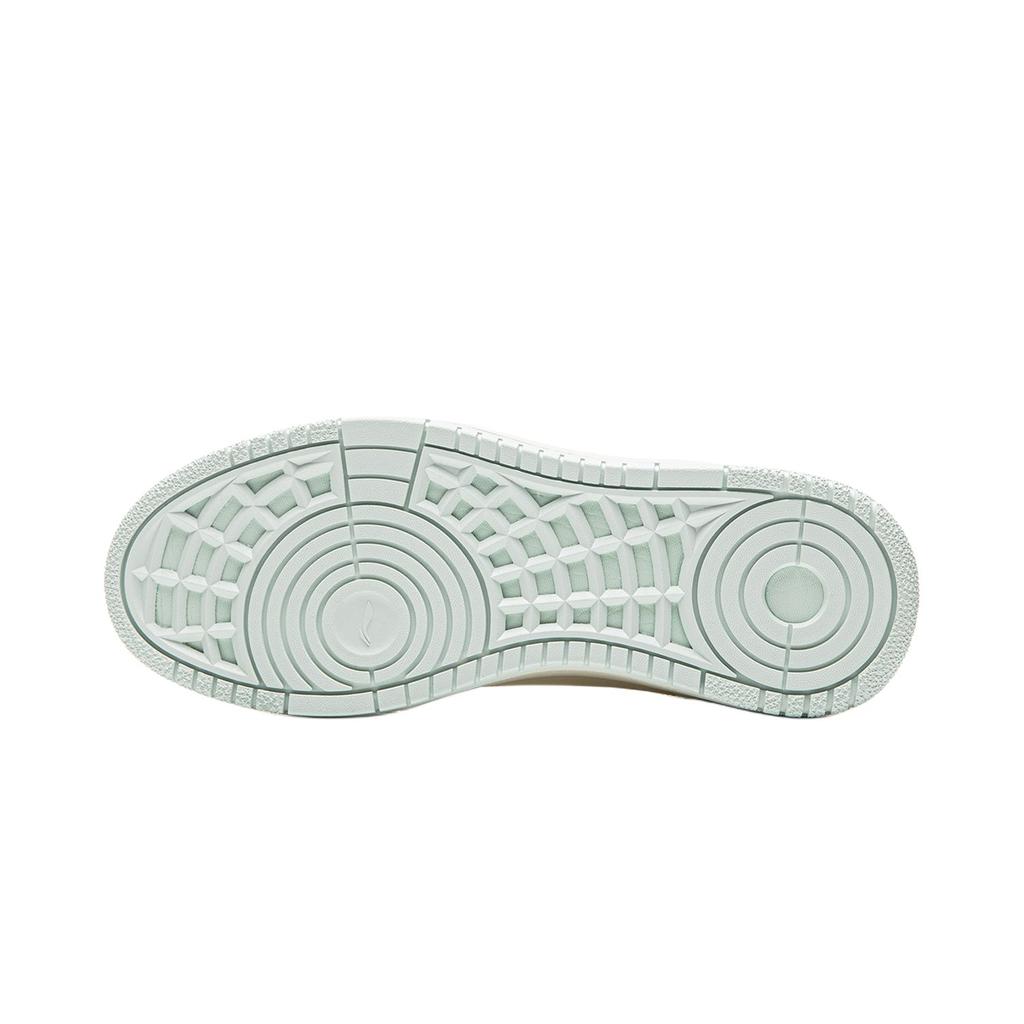 Li Ning Tianji Soft Low top Skateboard Shoes Women's White Yellow AGCW068-2
