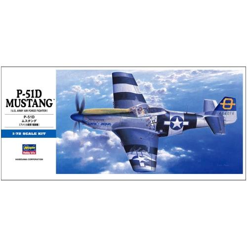 Hasegawa 1/72 US Army P-51D Mustang Plastic Model D25