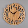 Creative Wooden Bird Wall Clock - Silent Living Room Decoration