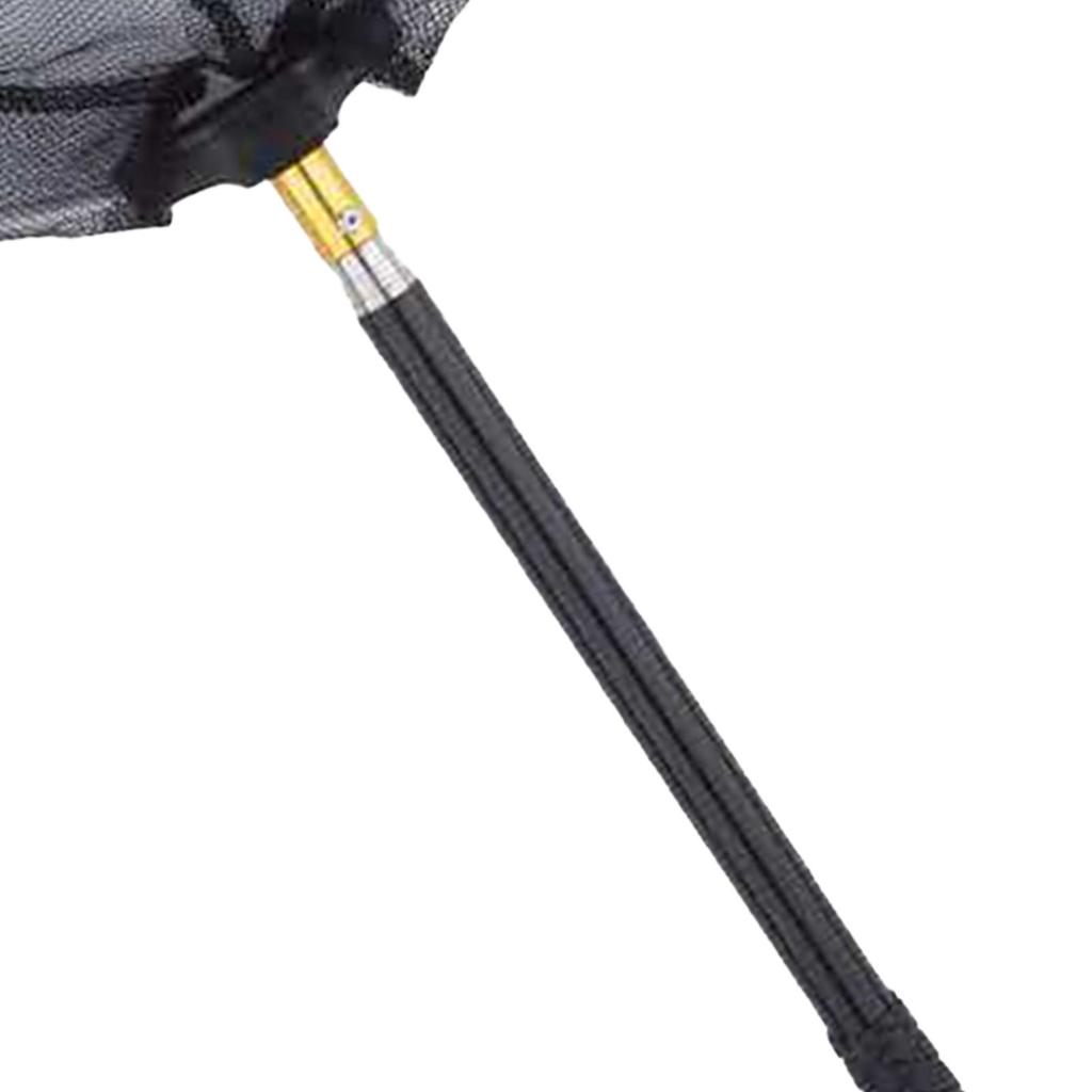 Fishing Net Round Head Fish Landing Net Catch Mesh 1.5m Long Pole Stainless Steel