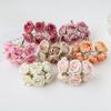1/3Pcs Artificial Flowers Silk Tea Roses Wedding Bouquet Wreath Scrapbook Home Room Festival Decorations Diy Holiday Accessories