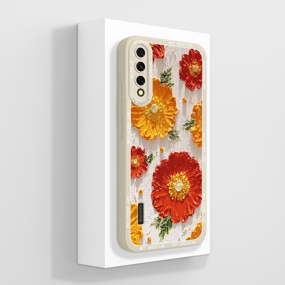 New Case For Xiaomi CC9E Civi2 Poco C3 C31 C40 C50 C55 C75 F3 F4 GT F5 F6 M2 M3 Pro Pretty Label Pattern Soft Silicone Anti Drop Shell For Xiaomi Capa