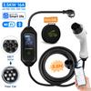 AFEEV 3.5KW 16A Portable EV Charger GBT 20234 Electric Car Charger EVSE Fast Charging Cable WiFi APP Bluetooth Remote Control
