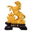 1pc Resin Horse Ornament Lucky Zodiac Horse Ornament Home Decoration Statues for Desktop Decoration Chinese Animal Statues