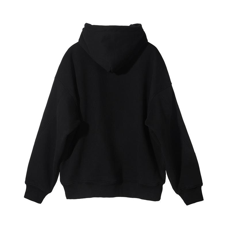 Trendy 400g Sherpa Fleece Hooded Sweatshirt - Non-Shedding