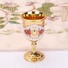 European Style Wine Glasses Retro Dinnerware Goblet Spirit Vodka Champagne Glasses Beverage Tumbler for Party Home Bar