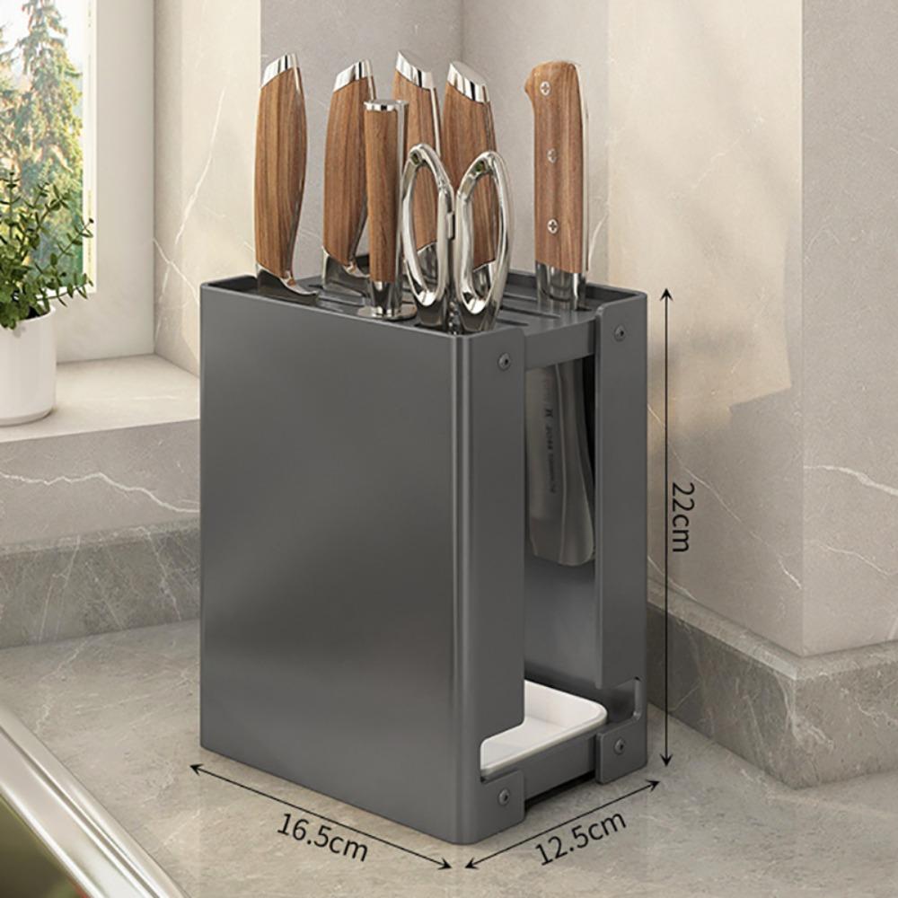 Multifunctional Knife Holder Draining Feature Kitchenware Draining Organizer  Kitchen Use