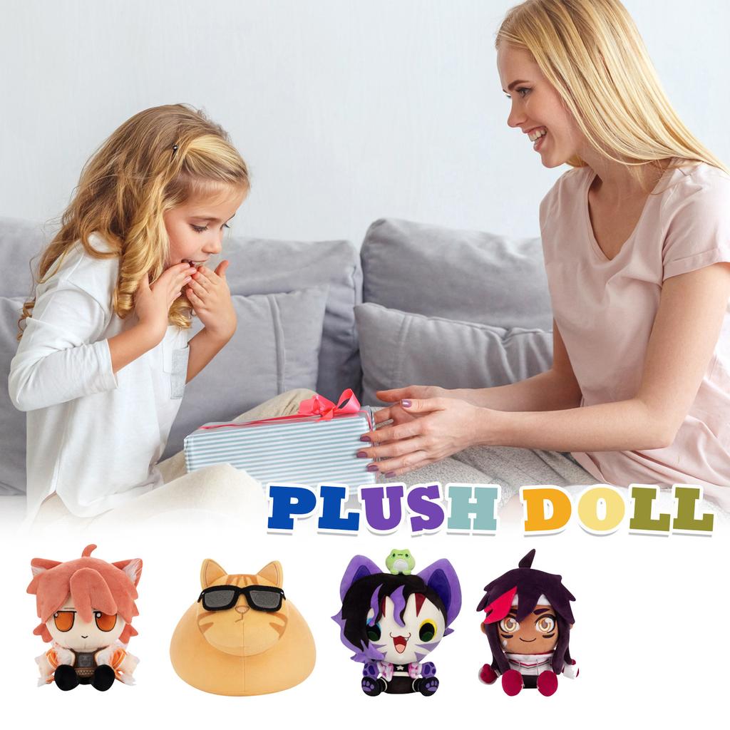 Plush Doll, Toy Gift, Cartoon , Children's Rag Doll, Children's Gift Pillow