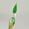 Fourcart Cute Handmade Glass Crafts [Glass Pen Twist] GR 2-Color (1 Green & 1 Orange) Set X 3