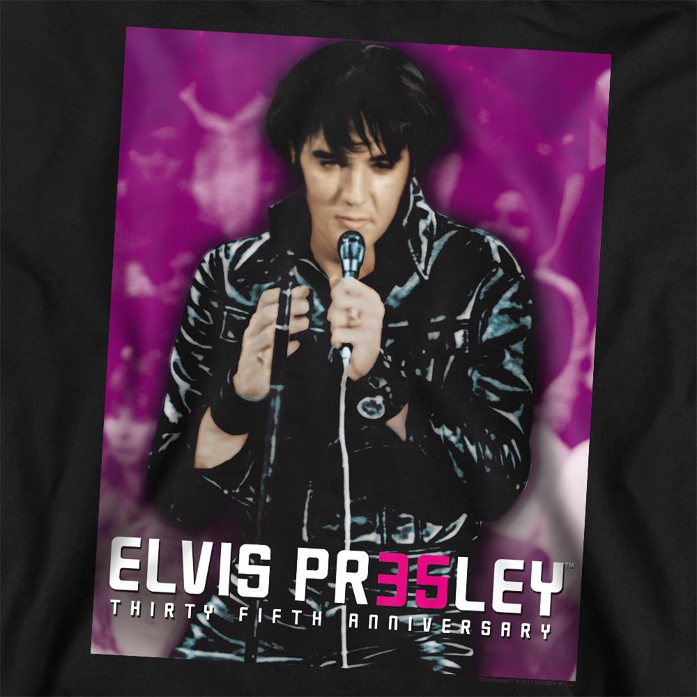 Elvis Presley Unisex Dospělý 35 Kožená Mikina