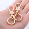 2pcs Metal Folwer Keychain Key Clips Key Ring Key Chain Rings Keyring for Home Car Key Organizer