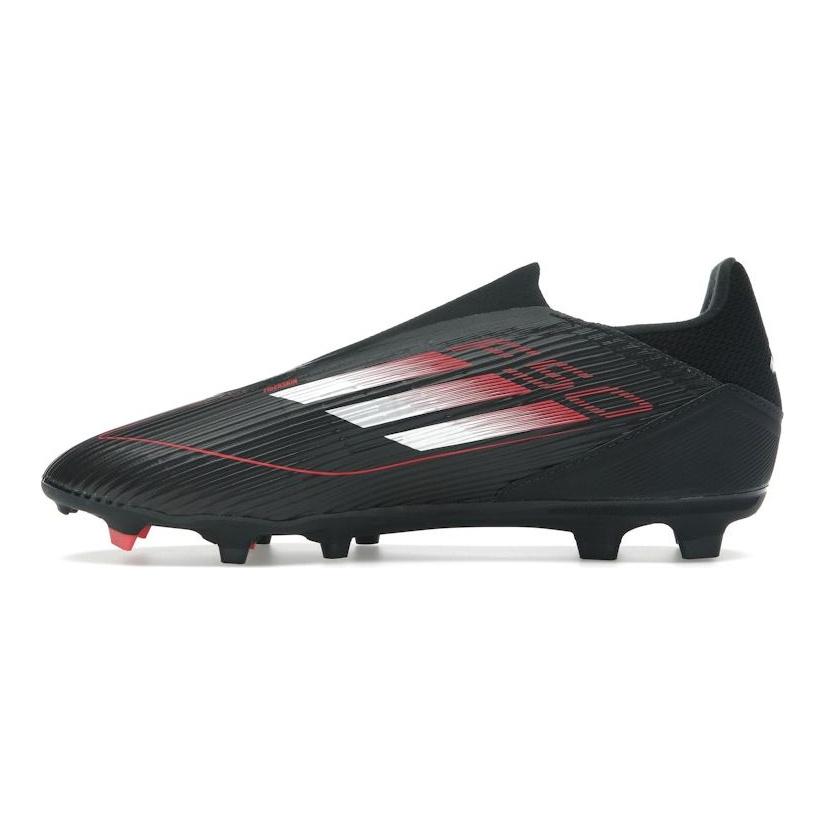 adidas Adizero F50 League Laceless FG MG Stealth Victory Pack Unisex Sneakers Black Core-Black Iron-Metallic IE1242
