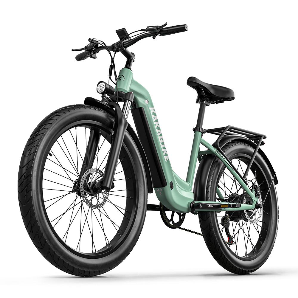 KAKABIKE K500 Electric Bike Adult E-Mountain Bike 1000W Motor Electric Bicycle 48V17.5Ah Battery 26 Inch Fat Tire Ebike