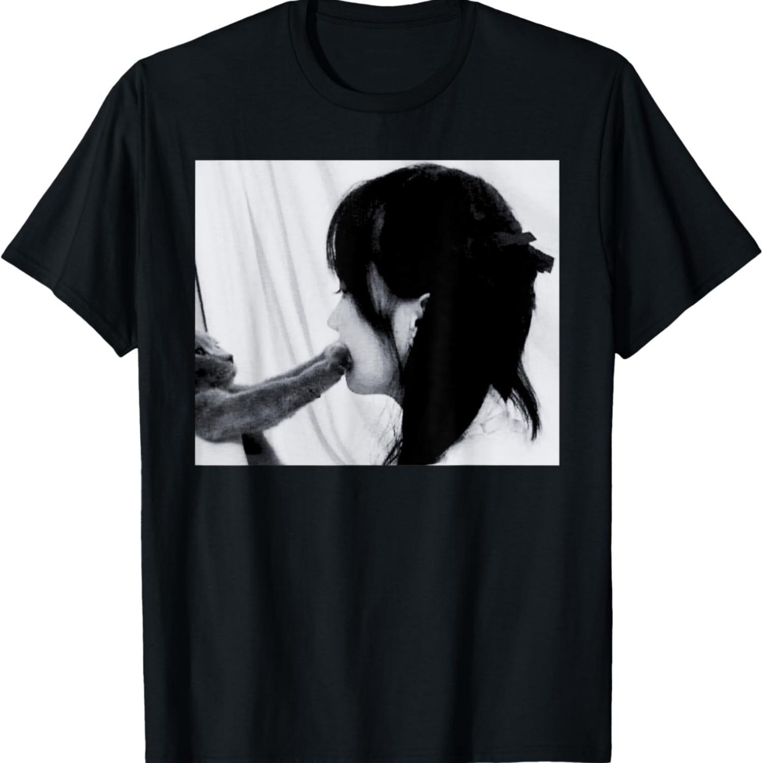 Dirty Mind Cat Funny Adult Humor Men Women Cat Lover Meme T-Shirt S чёрный