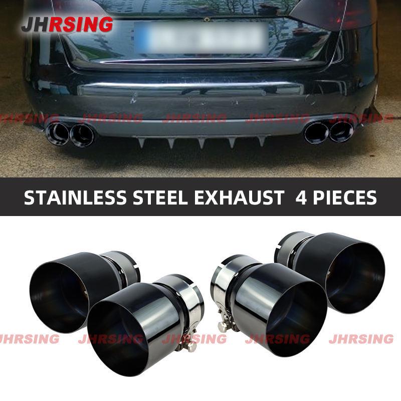 BMW M3/M4 Black Stainless Steel Dual-Outlet Exhaust Muffler Tailpipe Car Exhaust Pipe