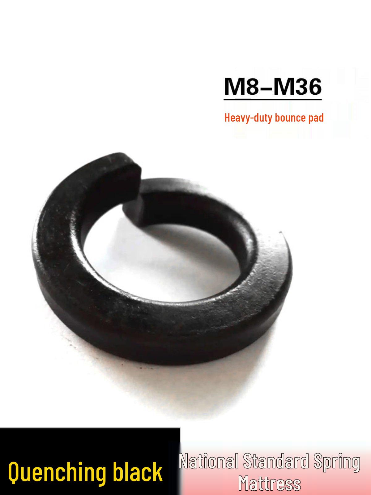 Heavy Duty Quenched Hardened 65Mn Spring Washers: M8-M30 M8 (20 pcs)