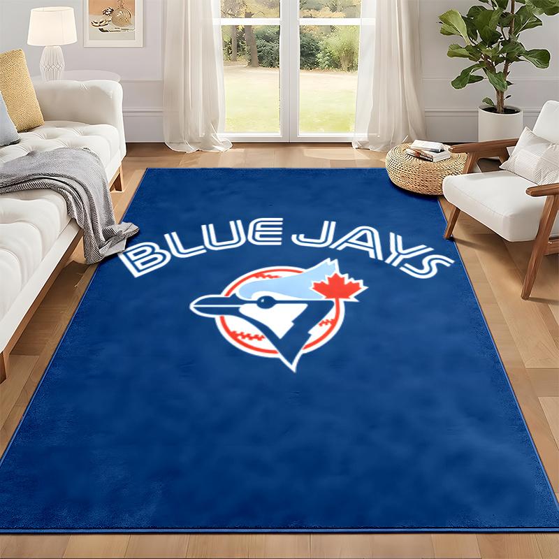 Blue Jays Academy Carpet Door Mat for Living Room or Bedroom Protective Mat Under Chair Office Decoration Christmas Gift Birthday Present