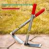 Stainless Steel Multifunctional Gardening Hoe: Vegetable & Flower Planting, Weeding, Digging Tool for Household & Outdoor Use