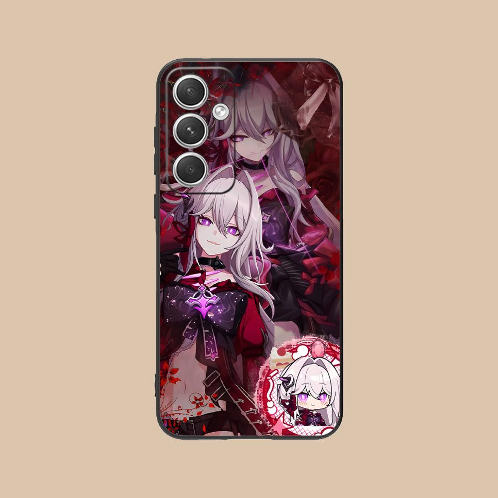HSR Thelema Mattes TPU-Handyhülle für Samsung Galaxy S26 S25 S24 S23 S22 S21 S20 Note20 Plus FE Ultra Buntes Cover