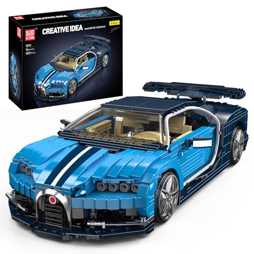 

Набор Mould King 10111 Moc Спортивный автомобиль. Набор модулей-зажимов с технологиями гоночных автомобилей для взрослых, Коллекционный набор автомобиля (1222+ Строительных блока для 8-летних мальчиков