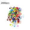 50-500pcs Mix Color Plastic Resin Small Clip Locking Stitch Markers Crochet Latch Knitting Tools Needle Clip Hook Sewing Tool