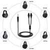 [Sennheiser] HD 600 Cable – 3.5mm To 6.35mm, 200cm Black