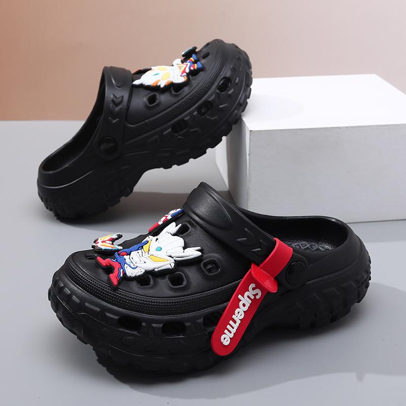 Decorations Cartoon Astronaut Childrens Slippers Summer Antislip Beach Sandals
