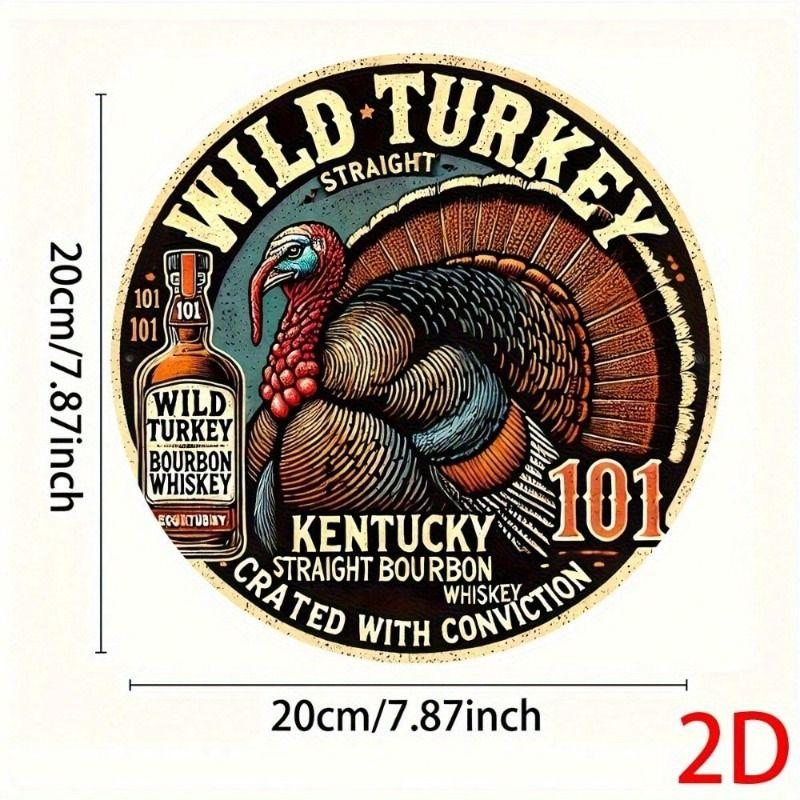 Pastoral Style Metal Decorative Painting for Farms & Cafes