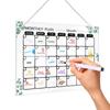 3D Acrylic Erasable Weekly Planner Board