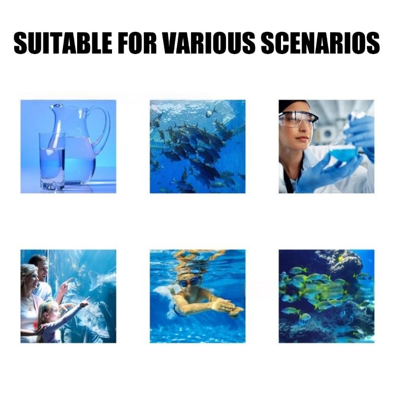 Easy Carry  5 in 1 Water Quality Meter measure   TDS  Salinity & Temp Perfect for Home Aquariums & Outdoor Activity 