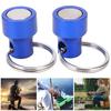 Fly Fishing Magnetic Net Release with Carabiner Clip Aluminium Landing Net Release Holder