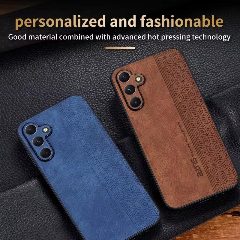 Business Leather Case For Samsung Galaxy A55 A16 A35 A25 A15 5G A53 A33 A23 A56 A36 A26 Cases For Samsung A54 A34 A24 A14 Cover