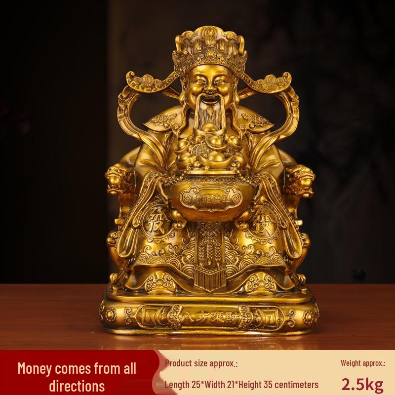 Bafang Laiye 2025 Deity Statues: Best-Selling Ornaments for Worship, Home, Office, and Housewarming Gifts