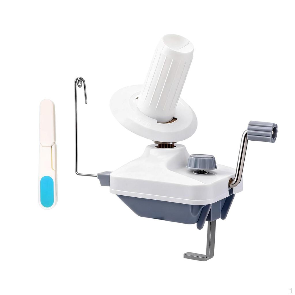 Yarn Winder Ball Portable Household Easy To Use Hand Cranked Winding Device for Knitting