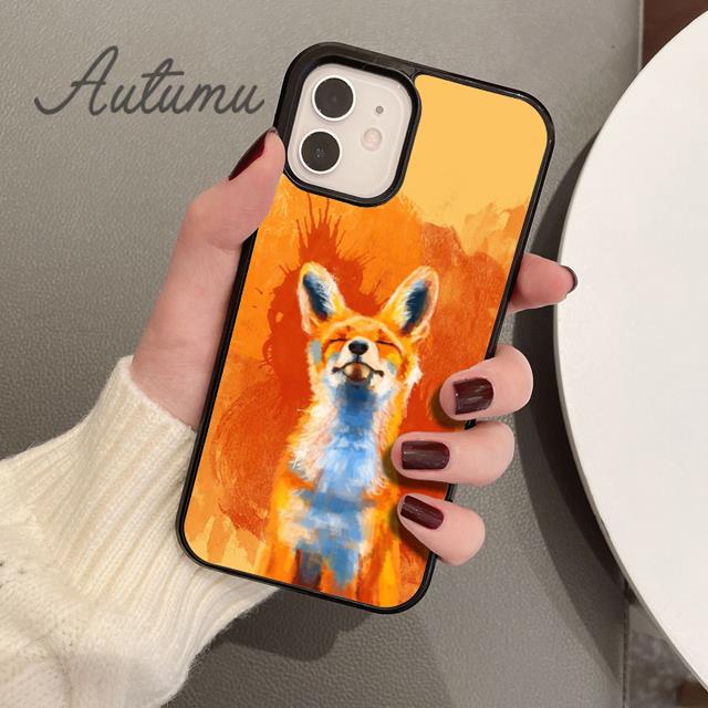 Urocze kreskówkowe zwierzątko Czerwone etui foArt na telefon dla iPhone 11 12 13 14 Pro Max mini XR XS SE 2020 7 8 Plus Galaxy S21 S22 Pokrowiec skorupa