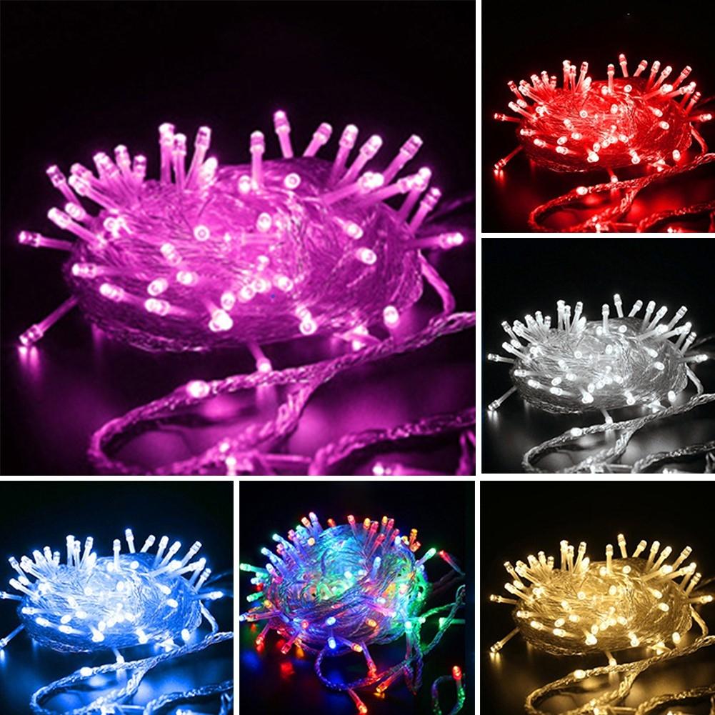 LED String Lights Built-in Switch Garden Decoration
