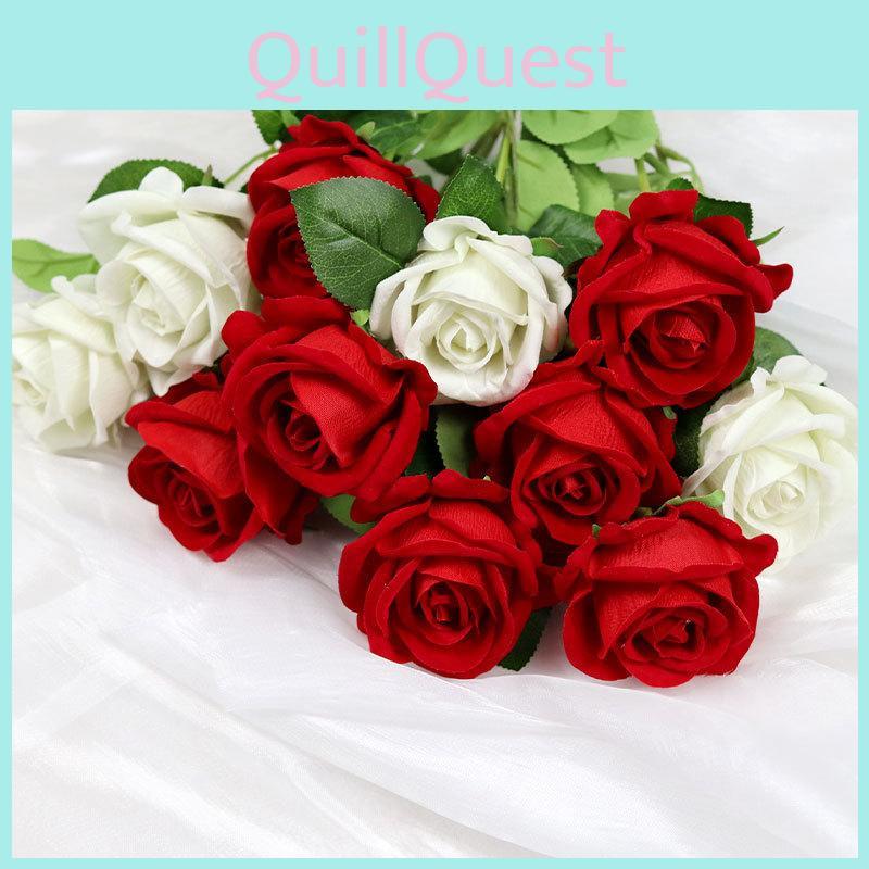 Silk Rose Artificial Flower For Wedding Party Home Decor Wall Arrangement Gift