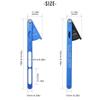 Bicycles Chain Checker Chain Wear Gauge Cycling Chain Repair Tool Bicycles Chain Wear Checker Bike Chain Wear Indicators