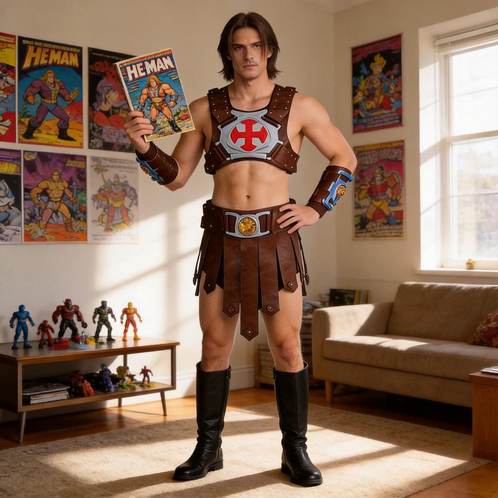 Masters Of The Universe Role Play Suit With Durable Fabric For Stage Performances