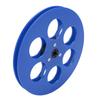 1Celsius4 7 Inch Empty Tape Reel Fit for   Studer Reel to Reel Take Up Reel with 6 Holes NAB Hub Replacement Opening Machine Part