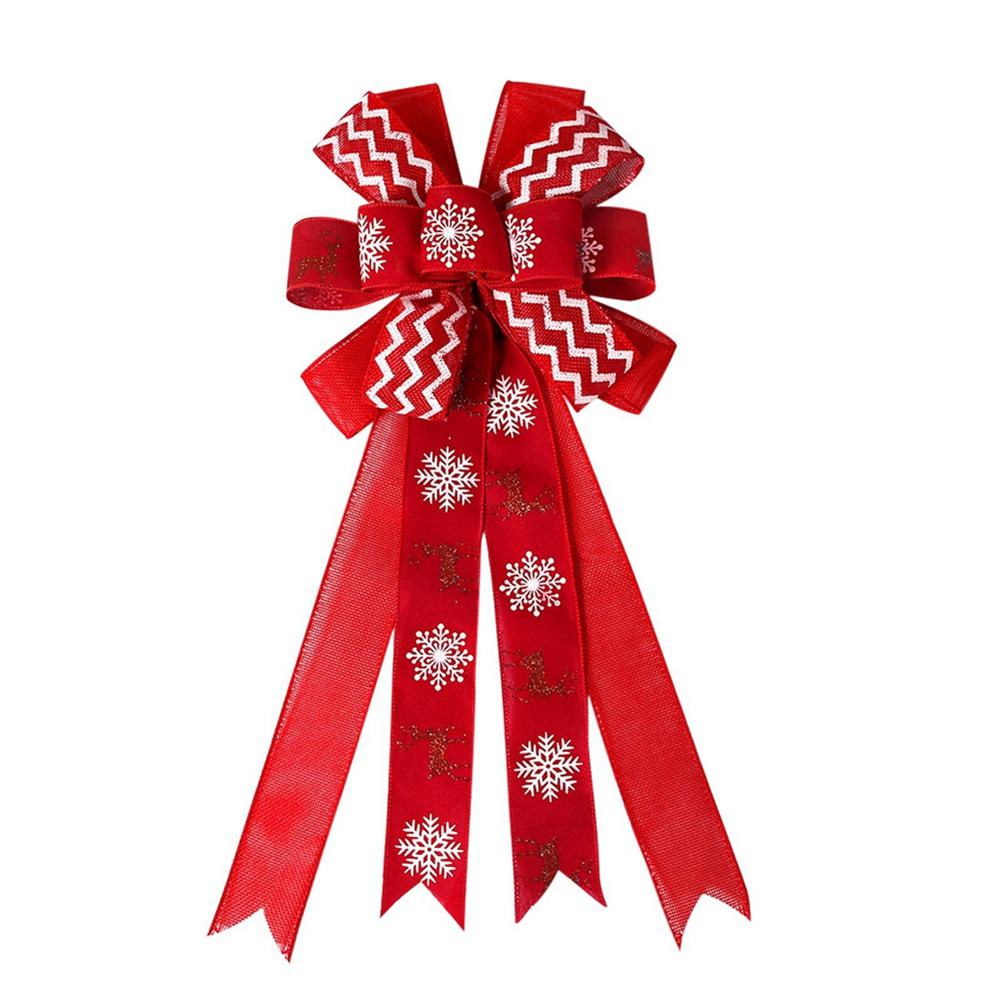 Christmas Tree Bow Home Decoration Bow