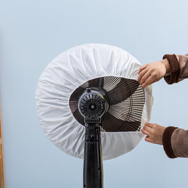 Elastic Dust Cover for Large Floor-Standing Electric Fans: Full Coverage Protective Fabric