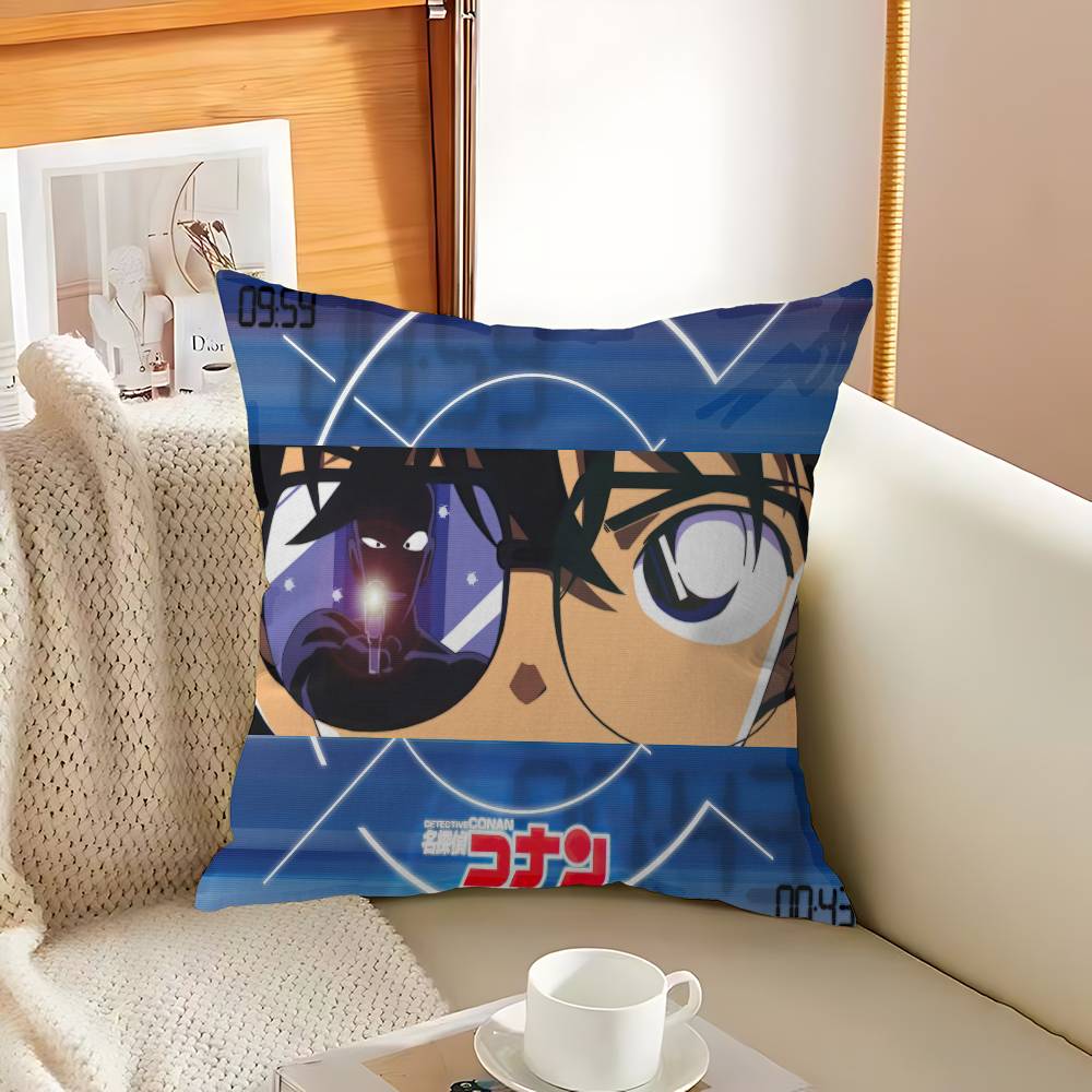 Anime D-Detective C-Conan Personalized Pillow Dust Cover Bedroom Kids Party Decoration Pillowcase Birthday Children Gift