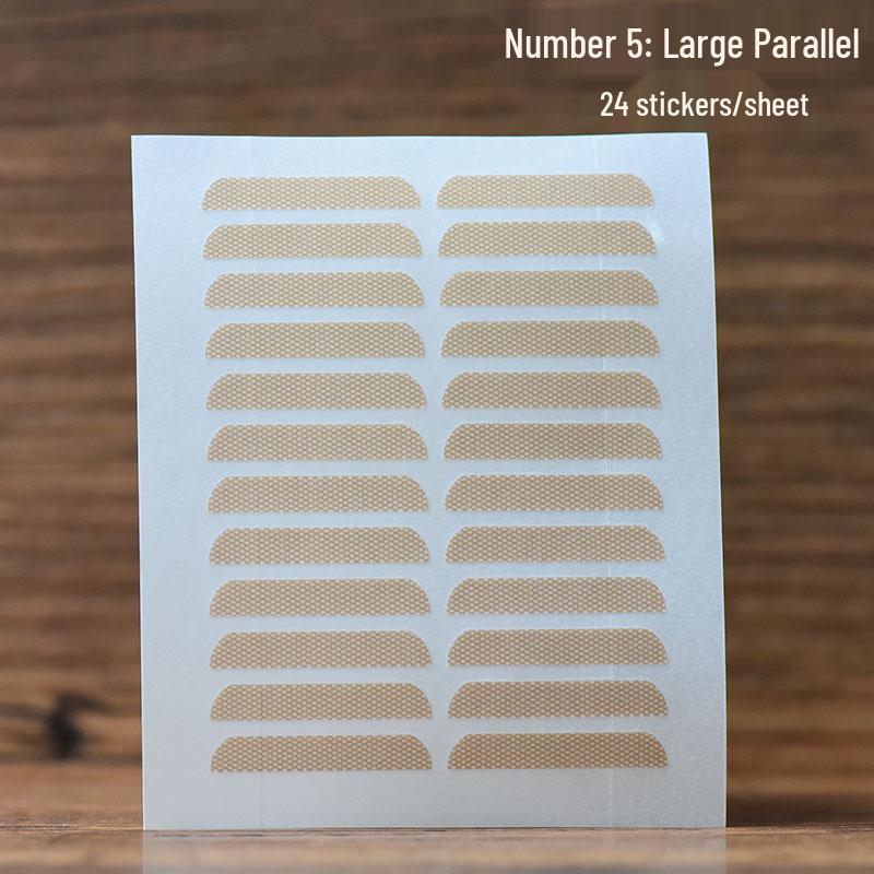 9 Pairs Skin-Toned Mixed Eyelid Tapes for Invisible Double Eyelid Support and Swollen Eye Adjustment