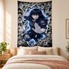 Hyuga Hinata Tapestry highquality for decorating living room bedroom dorm walls ideal as bedroom wallart orholiday gift
