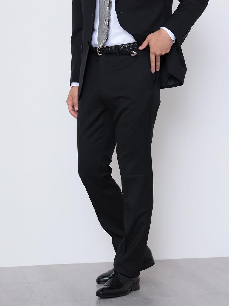 Anzug Basic Uni 2-Knopf-Anzug SCHWARZ M [BEAMS HEART] Herren