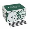 Shibase Kogyo 363 Diamond Straws, Straight, 18cm, 1000 Straws, Black