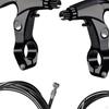 Bike Brake Levers for 2cm Handlebars, Road And Mountain Bikes