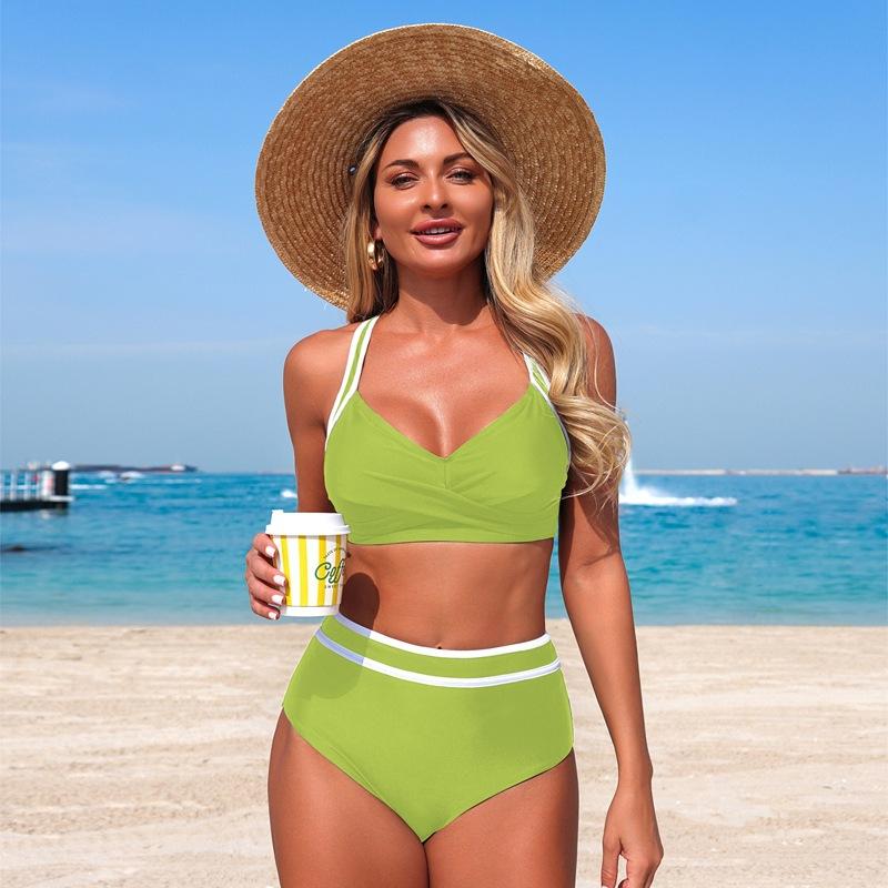 Zwemkleding nieuwe gesplitste zwemkleding bikini op voorraad bikini